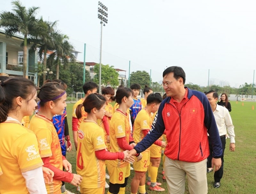 Đội tuyển nữ Việt Nam quyết tâm bảo vệ huy chương vàng SEA Games